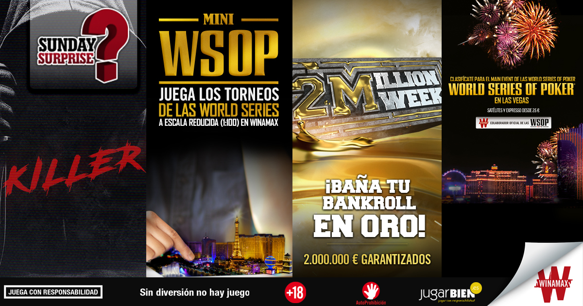 Tu fin de semana en Winamax